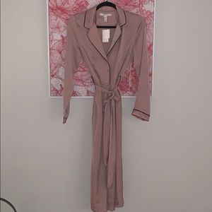 🆕 LS Jumpsuit - Mauve Pink/Black